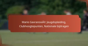 Mario Gavranović: Jeugdopleiding, Clubhoogtepunten, Nationale bijdragen