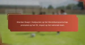 Xherdan Shaqiri: Doelpunten op het Wereldkampioenschap, prestaties op het EK, impact op het nationale team